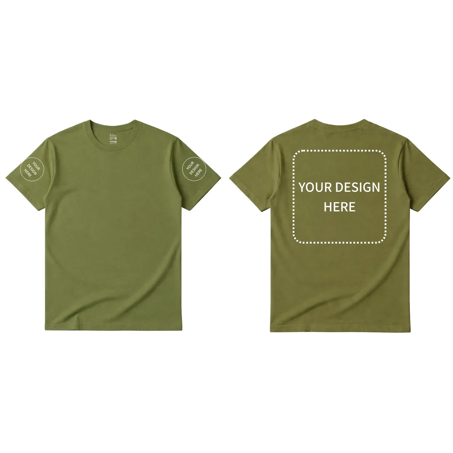 Custom Printed Regular Fit T-shirt - Artaper