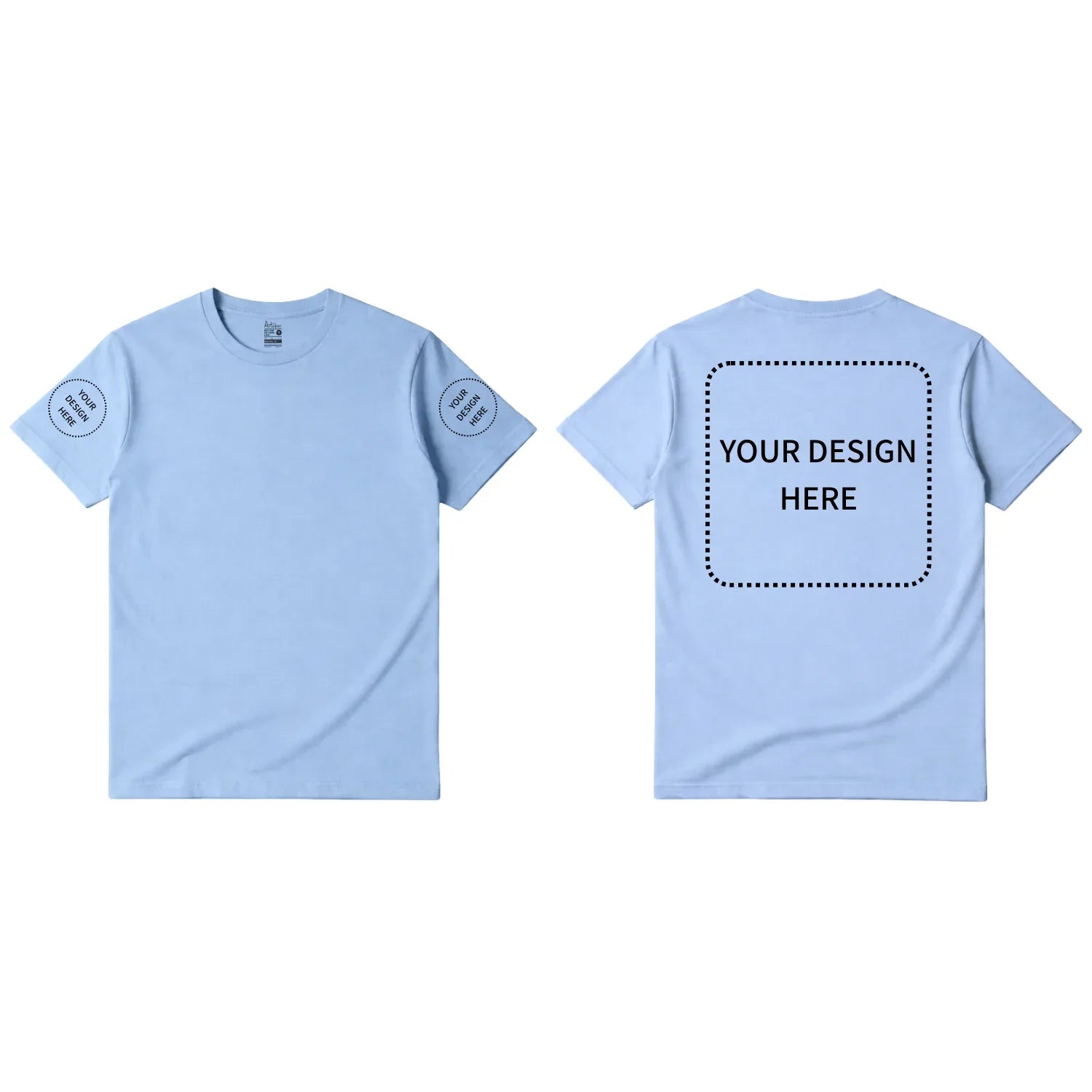 Custom Printed Regular Fit T-shirt - Artaper