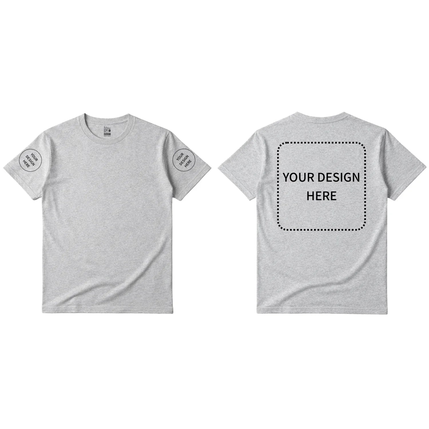 Custom Printed Regular Fit T-shirt - Artaper