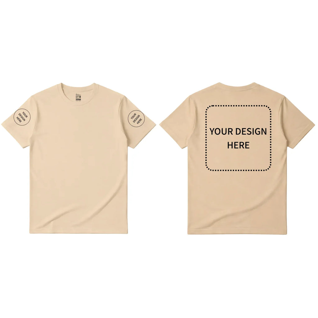 Custom Printed Regular Fit T-shirt - Artaper