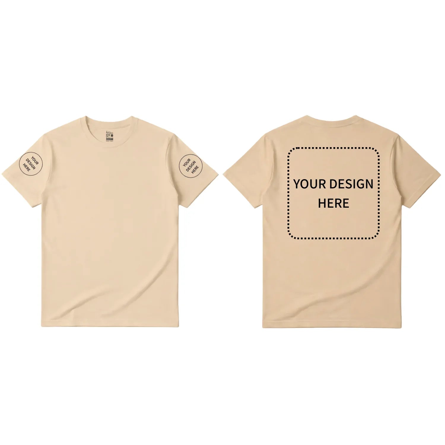 Custom Printed Regular Fit T-shirt - Artaper