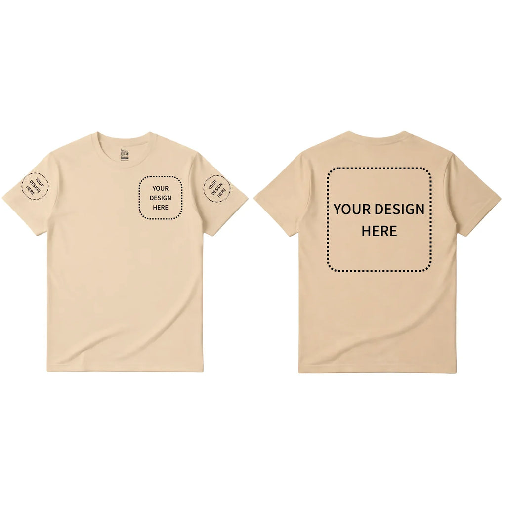 Custom Printed Regular Fit T-shirt - Artaper