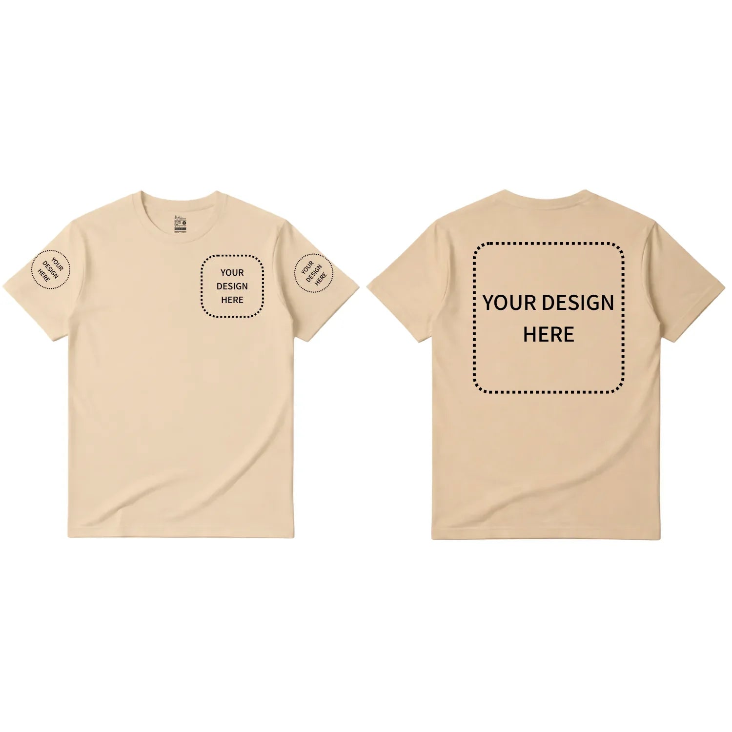 Custom Printed Regular Fit T-shirt - Artaper