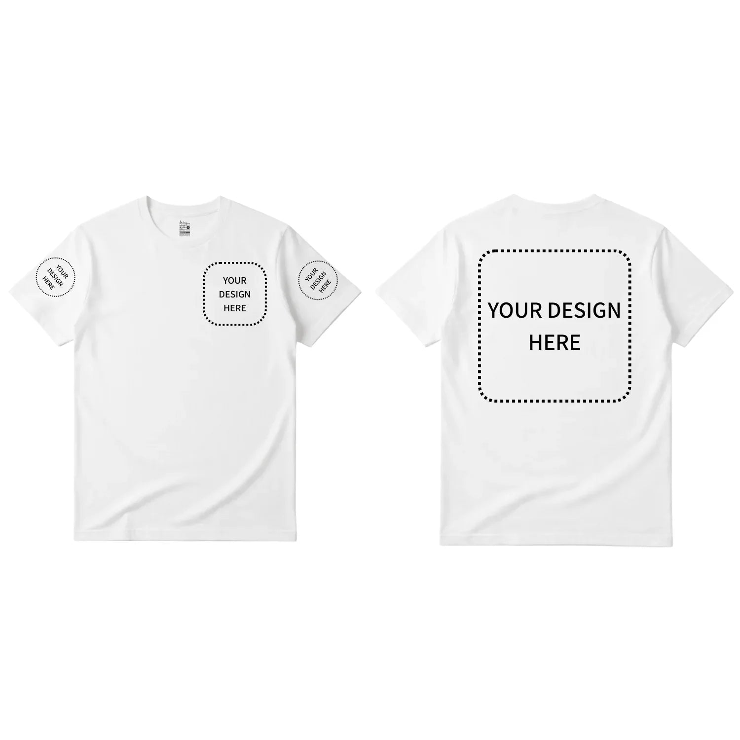 Custom Printed Regular Fit T-shirt - Artaper