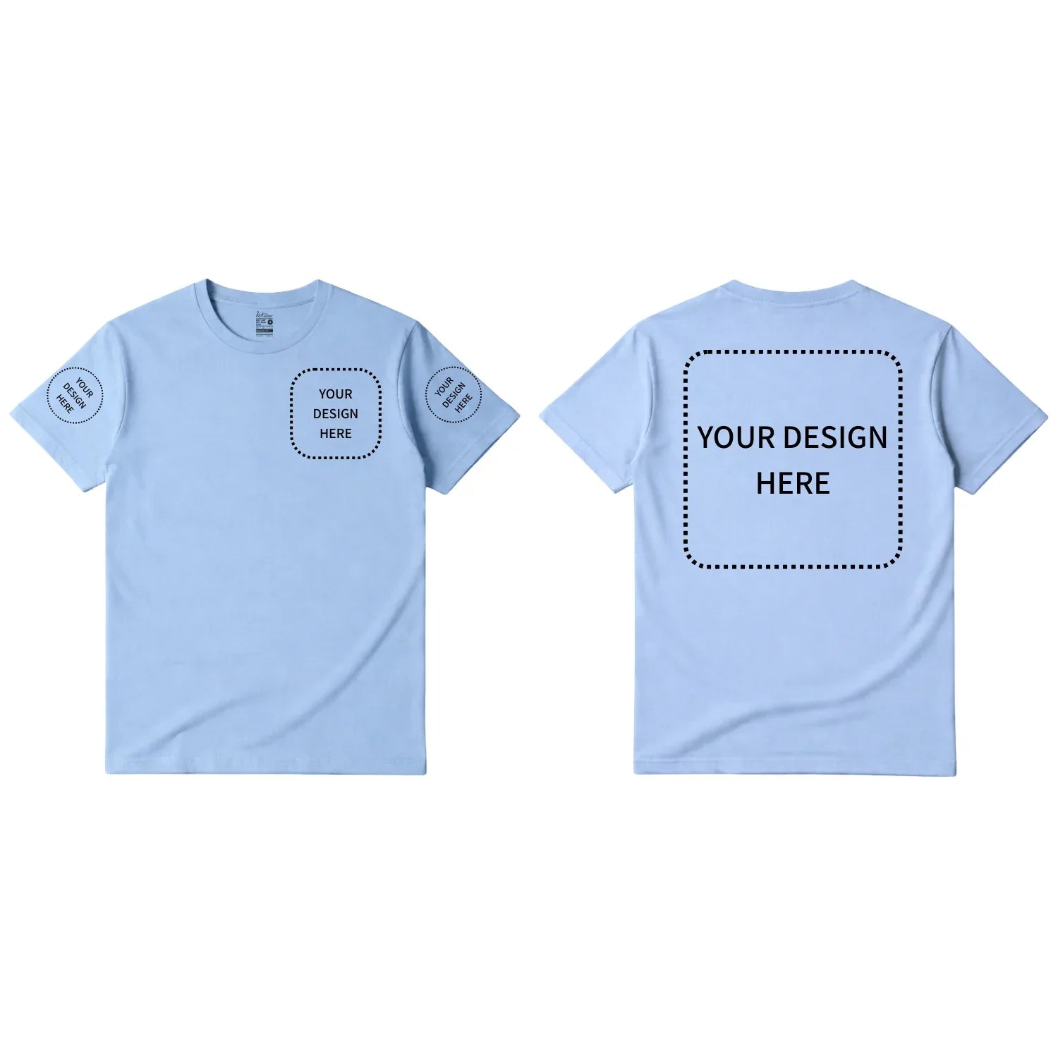 Custom Printed Regular Fit T-shirt - Artaper