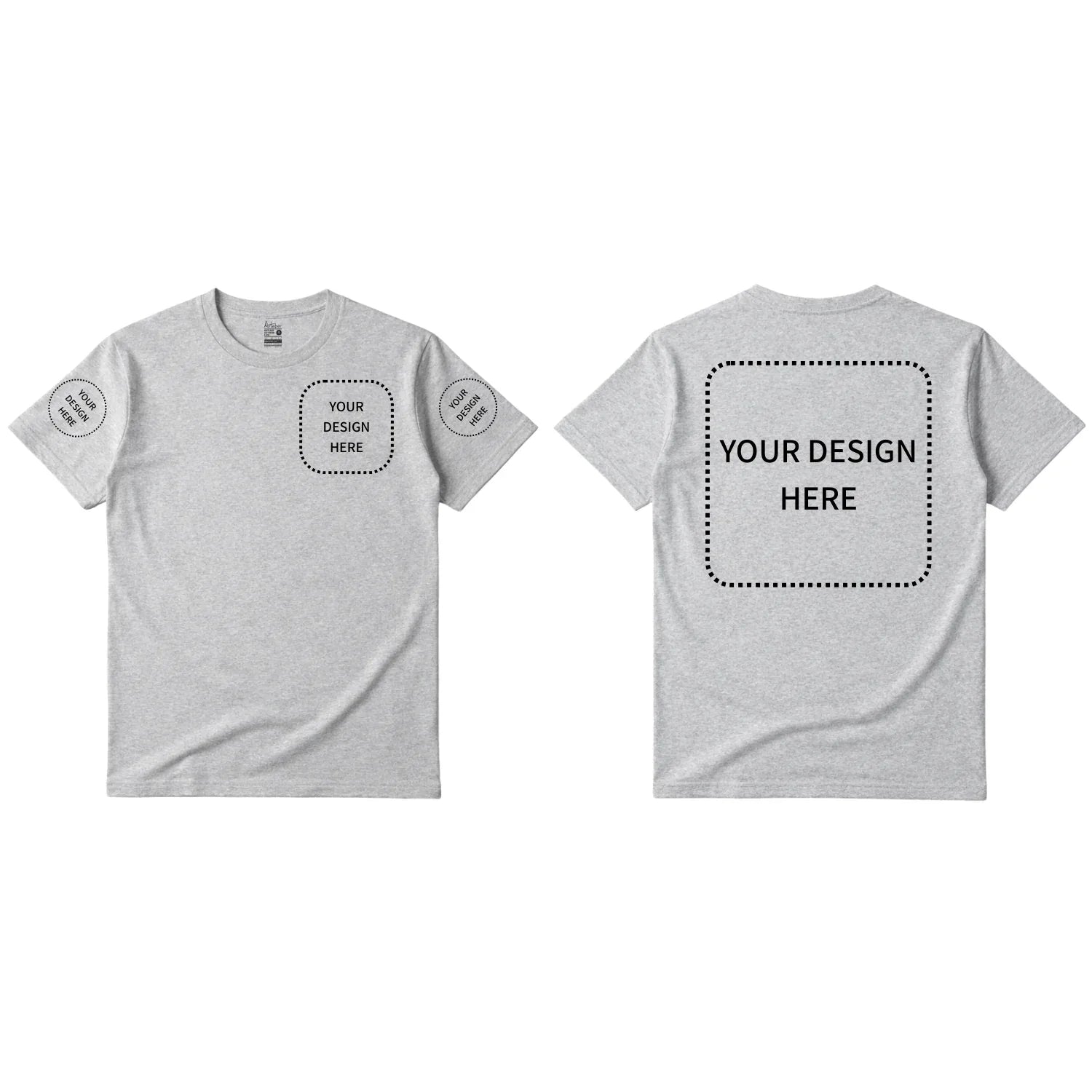 Custom Printed Regular Fit T-shirt - Artaper