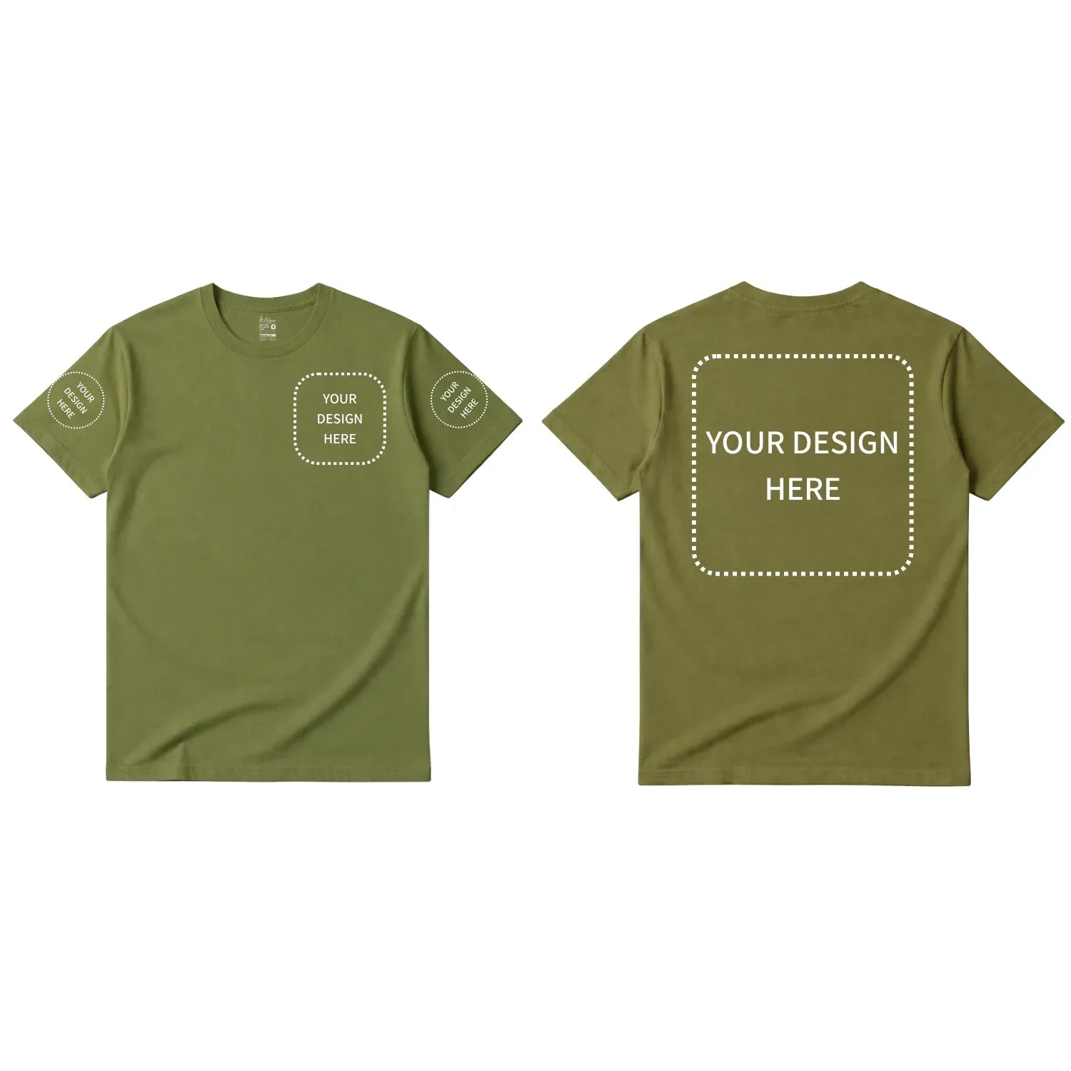 Custom Printed Regular Fit T-shirt - Artaper