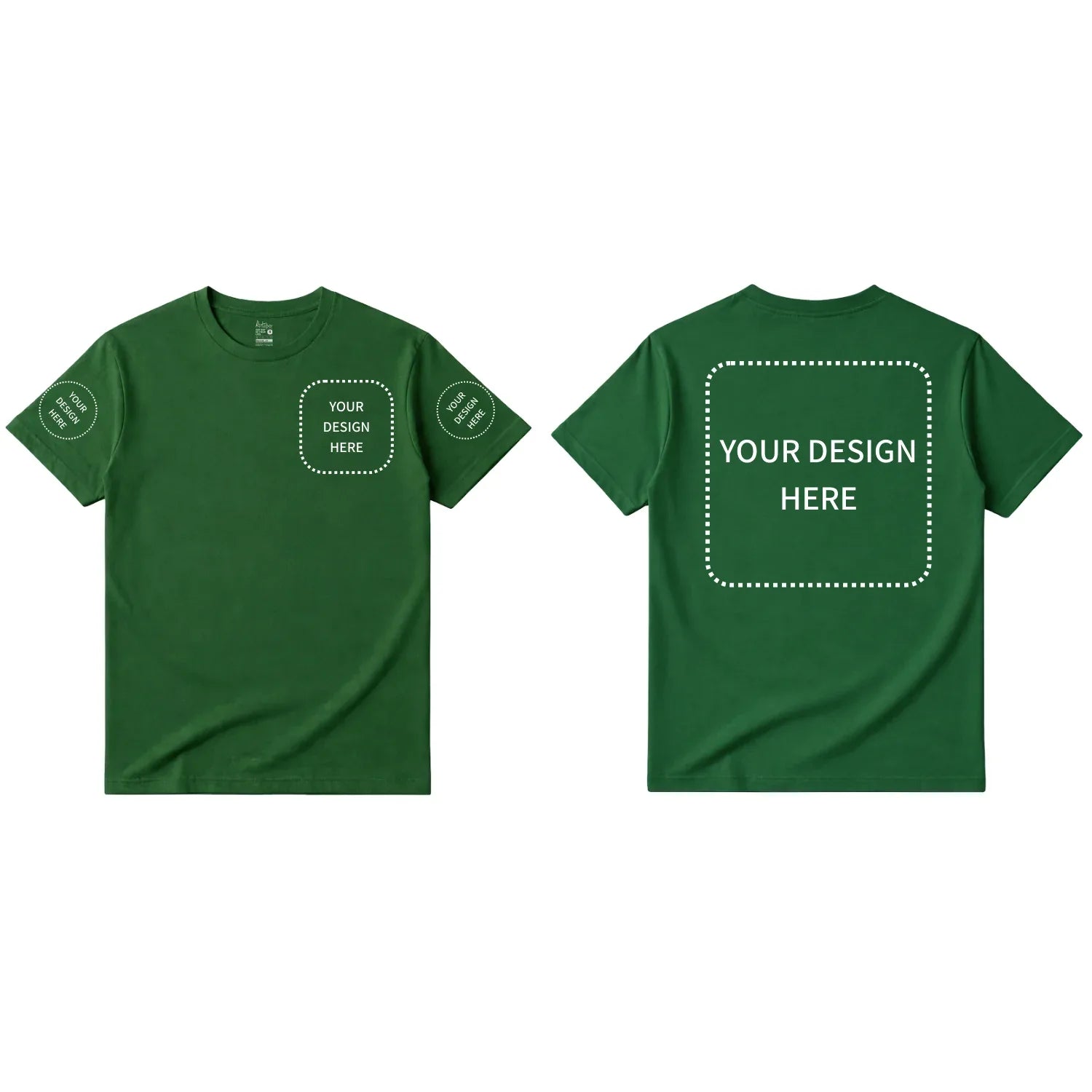 Custom Printed Regular Fit T-shirt - Artaper