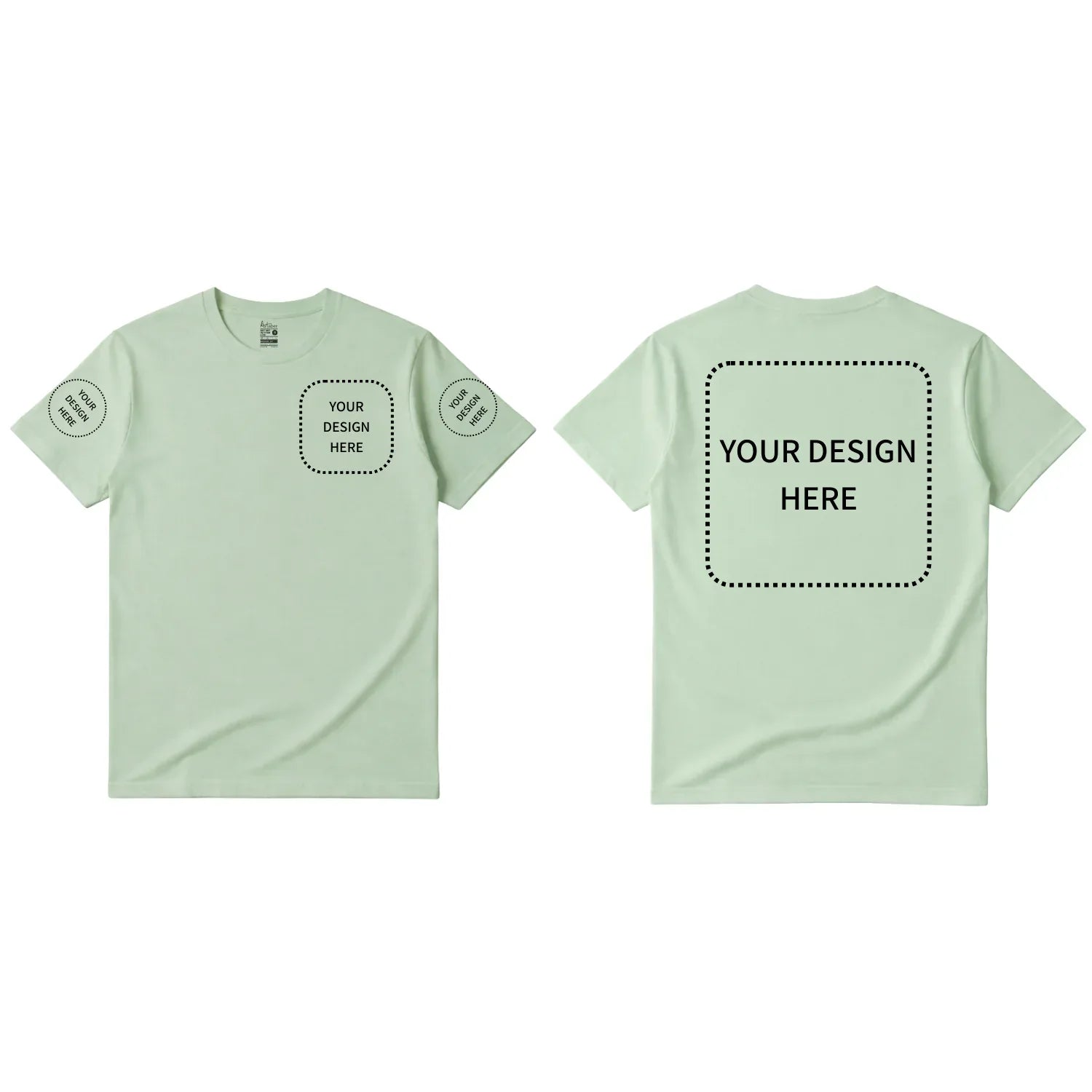 Custom Printed Regular Fit T-shirt - Artaper