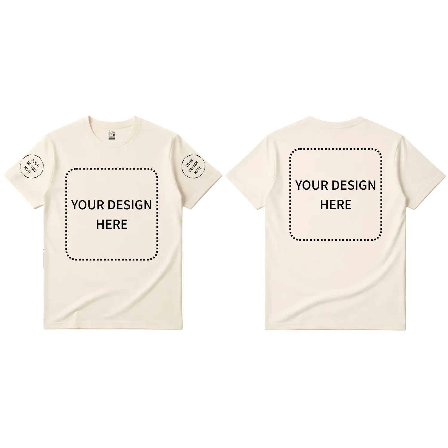 Custom Printed Regular Fit T-shirt - Artaper