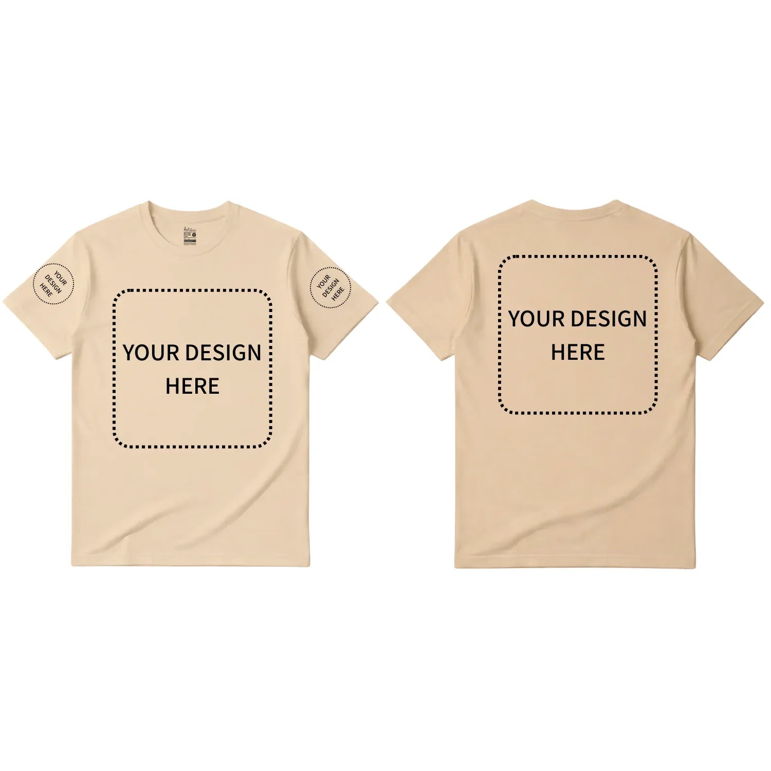 Custom Printed Regular Fit T-shirt - Artaper