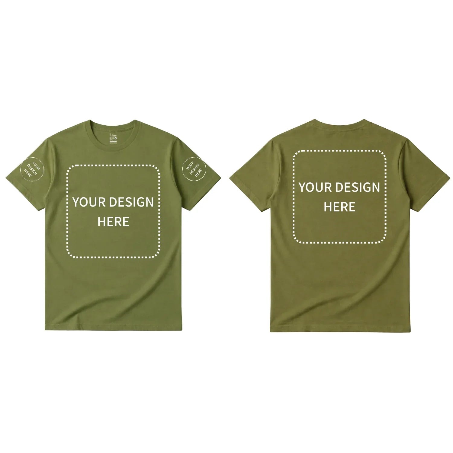 Custom Printed Regular Fit T-shirt - Artaper