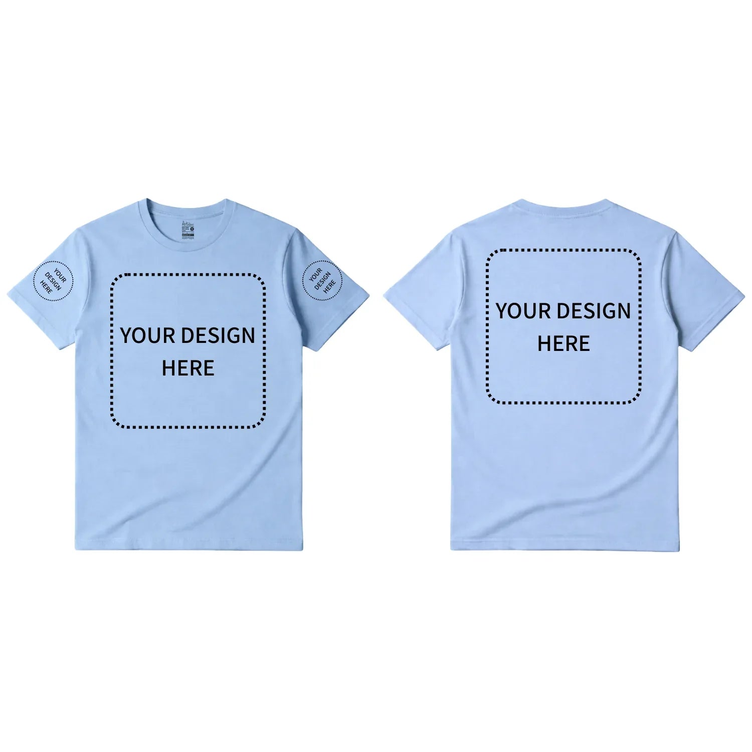 Custom Printed Regular Fit T-shirt - Artaper