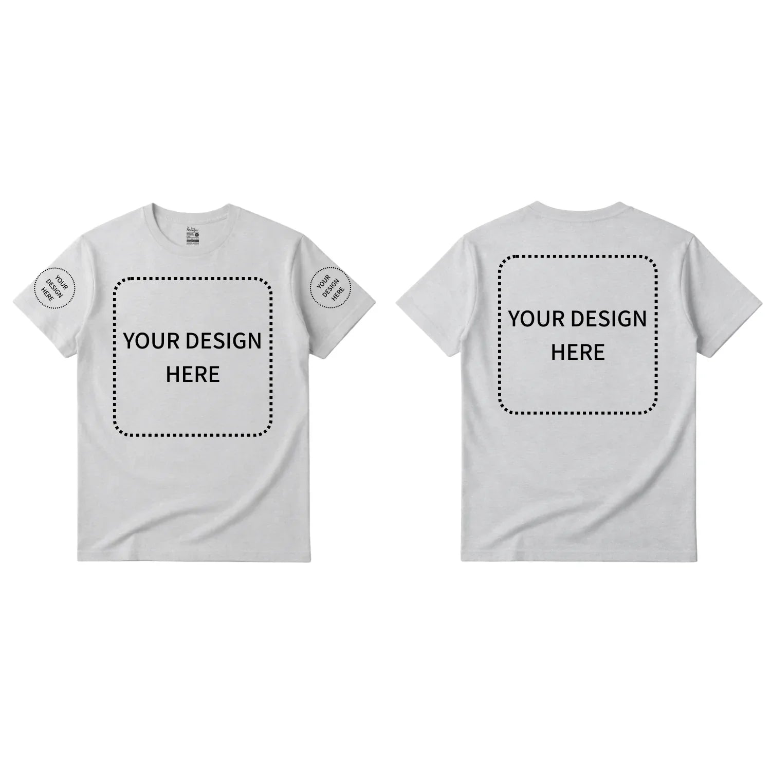 Custom Printed Regular Fit T-shirt - Artaper