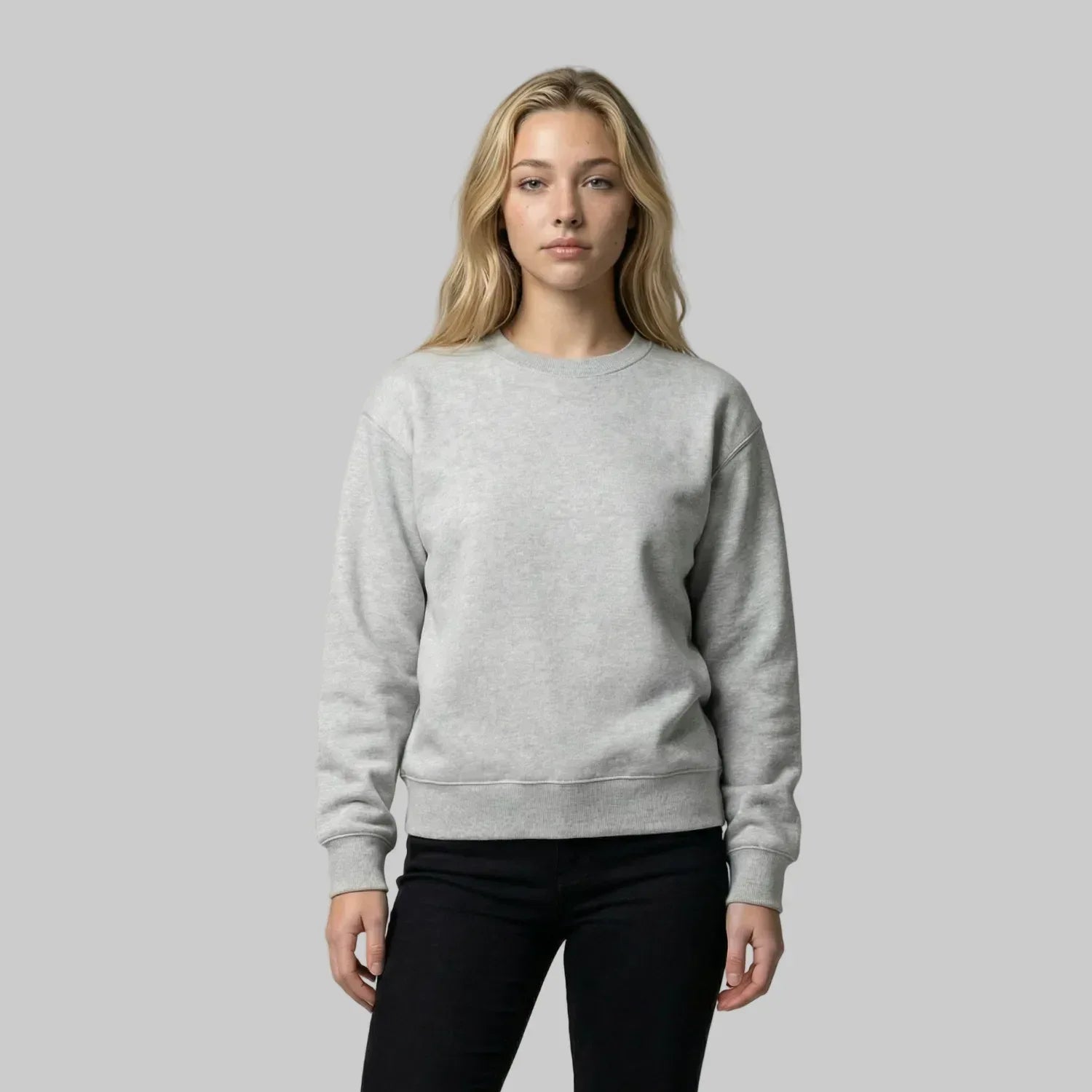 Round Neck Sweatshirts - Artaper