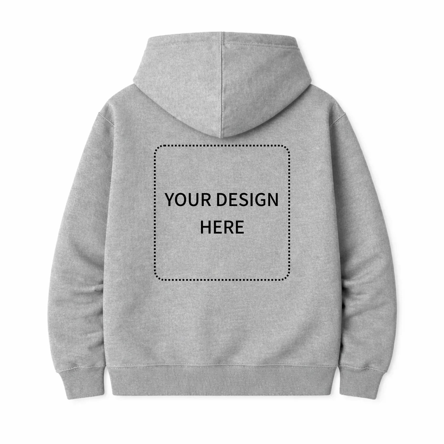 Custom Printed Regular Fit Hooded Jackets