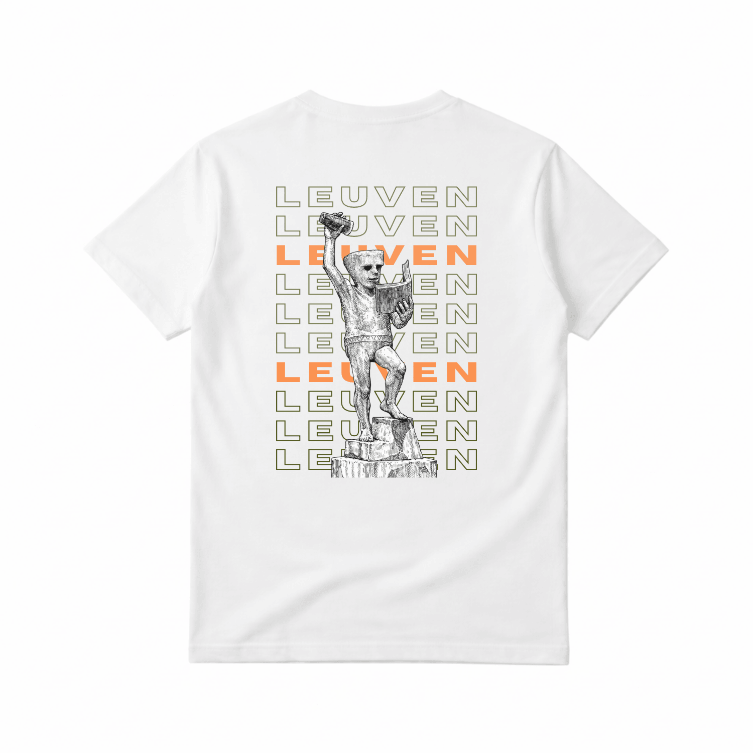 With Love From Leuven on Regular Fit T-shirts