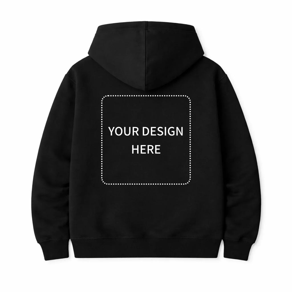Custom Printed Regular Fit Hooded Jackets