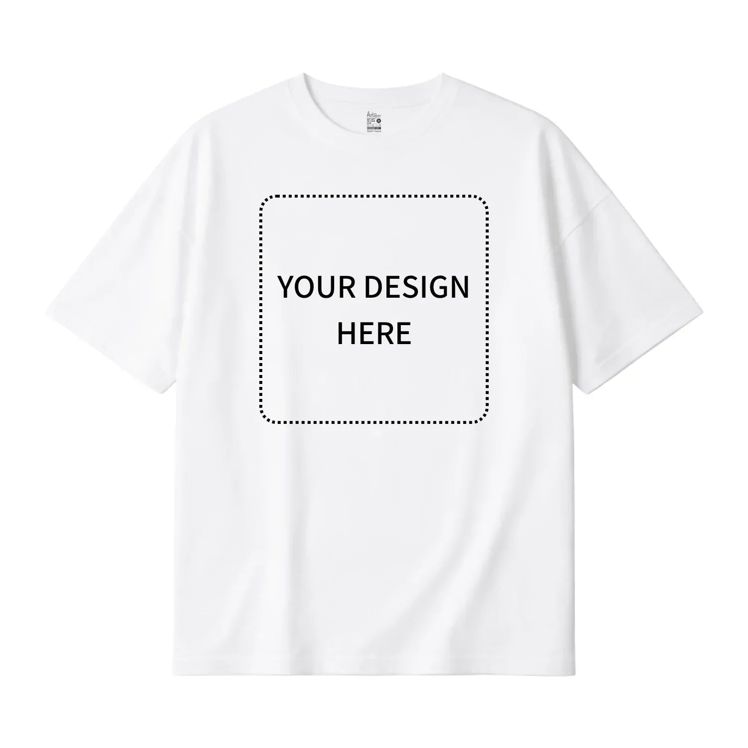 Custom Printed Oversized Drop Shoulder T-shirts - Artaper