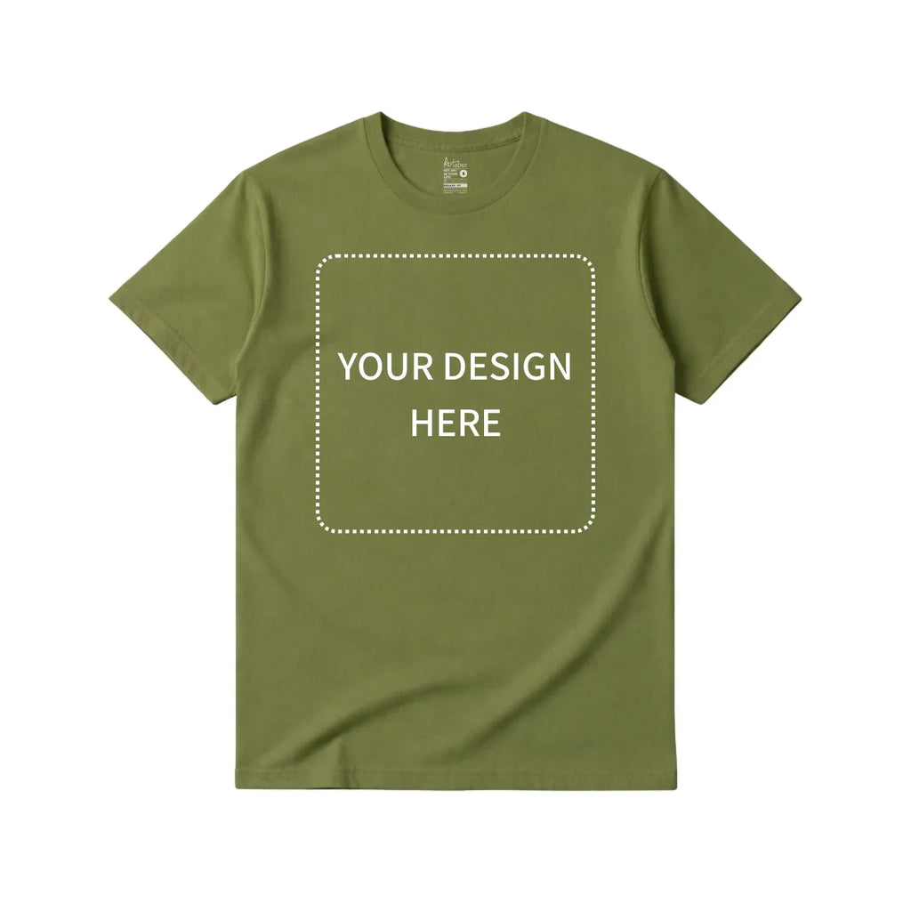 Custom Printed Regular Fit T-shirt - Artaper