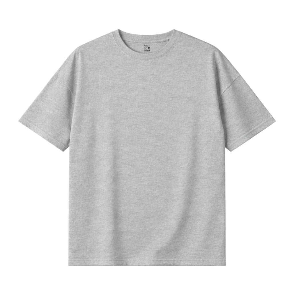 Plain Oversized Drop Shoulder T-shirts - Artaper
