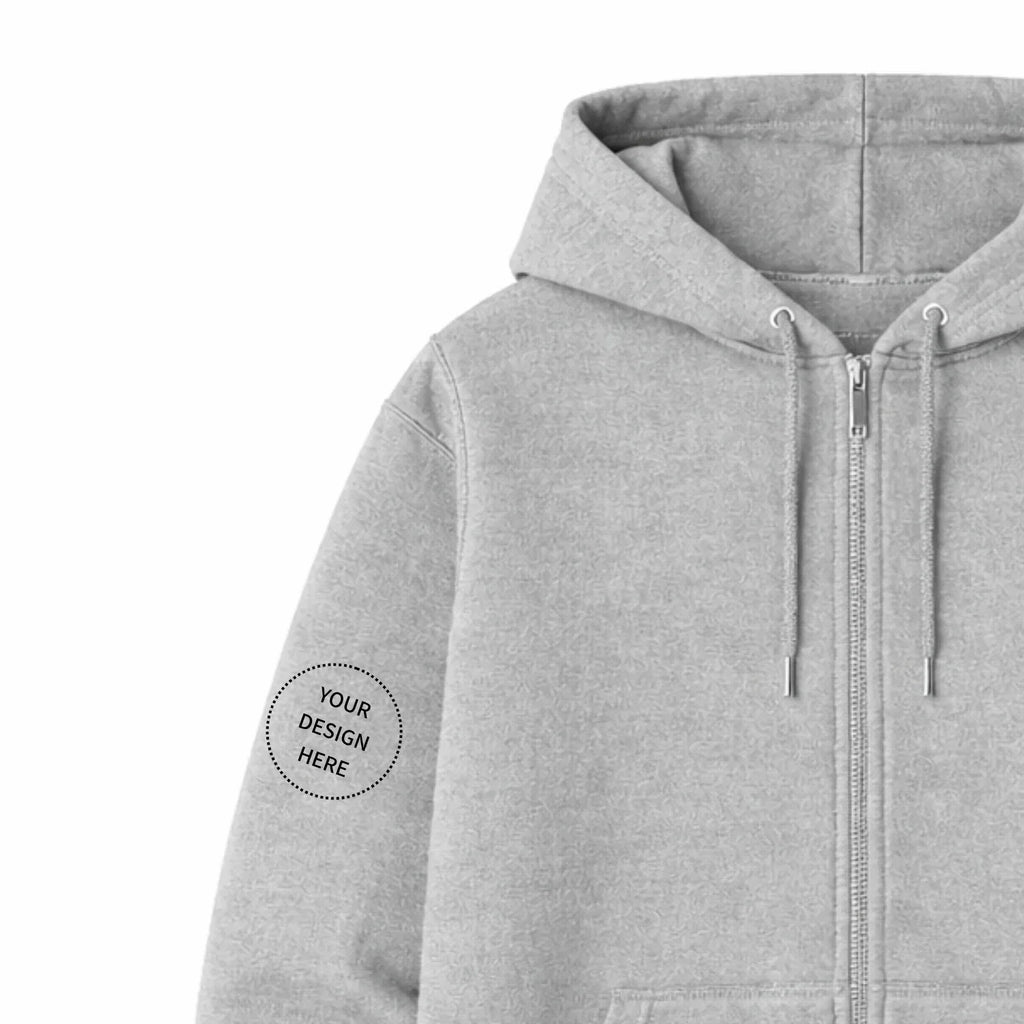 Custom Printed Regular Fit Hooded Jackets