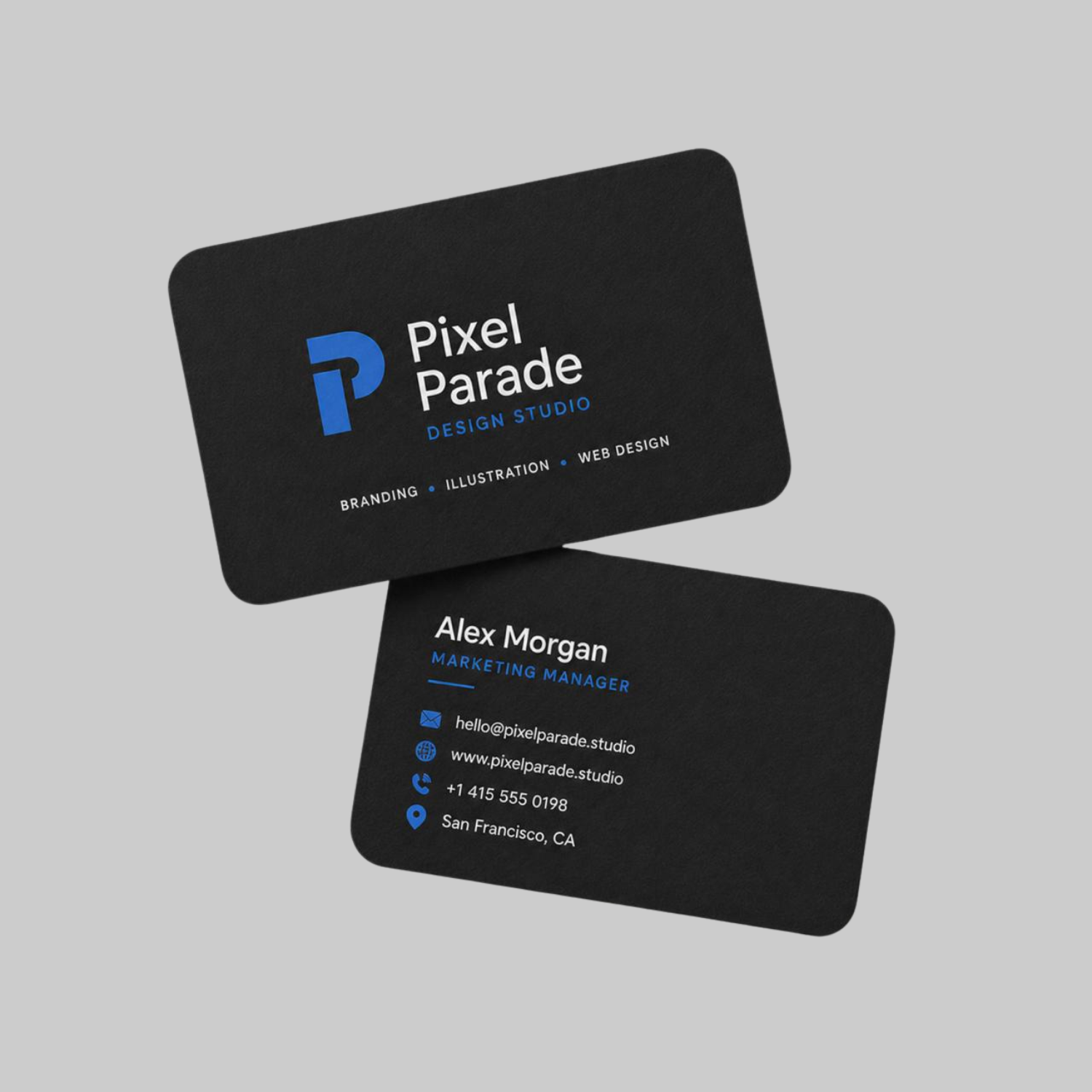 Custom Printed Basic Business Cards
