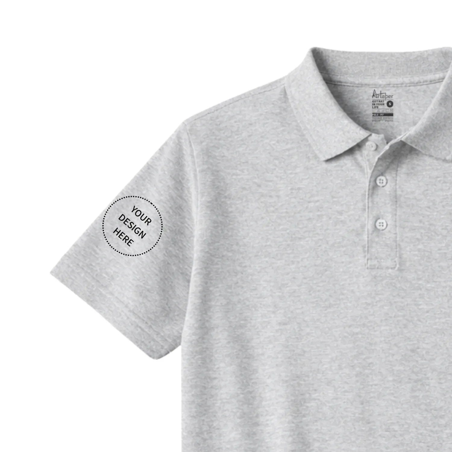 Custom Printed Short Sleeve Polos - Artaper