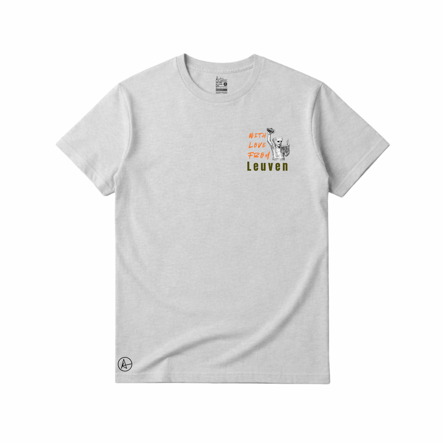With Love From Leuven on Regular Fit T-shirts