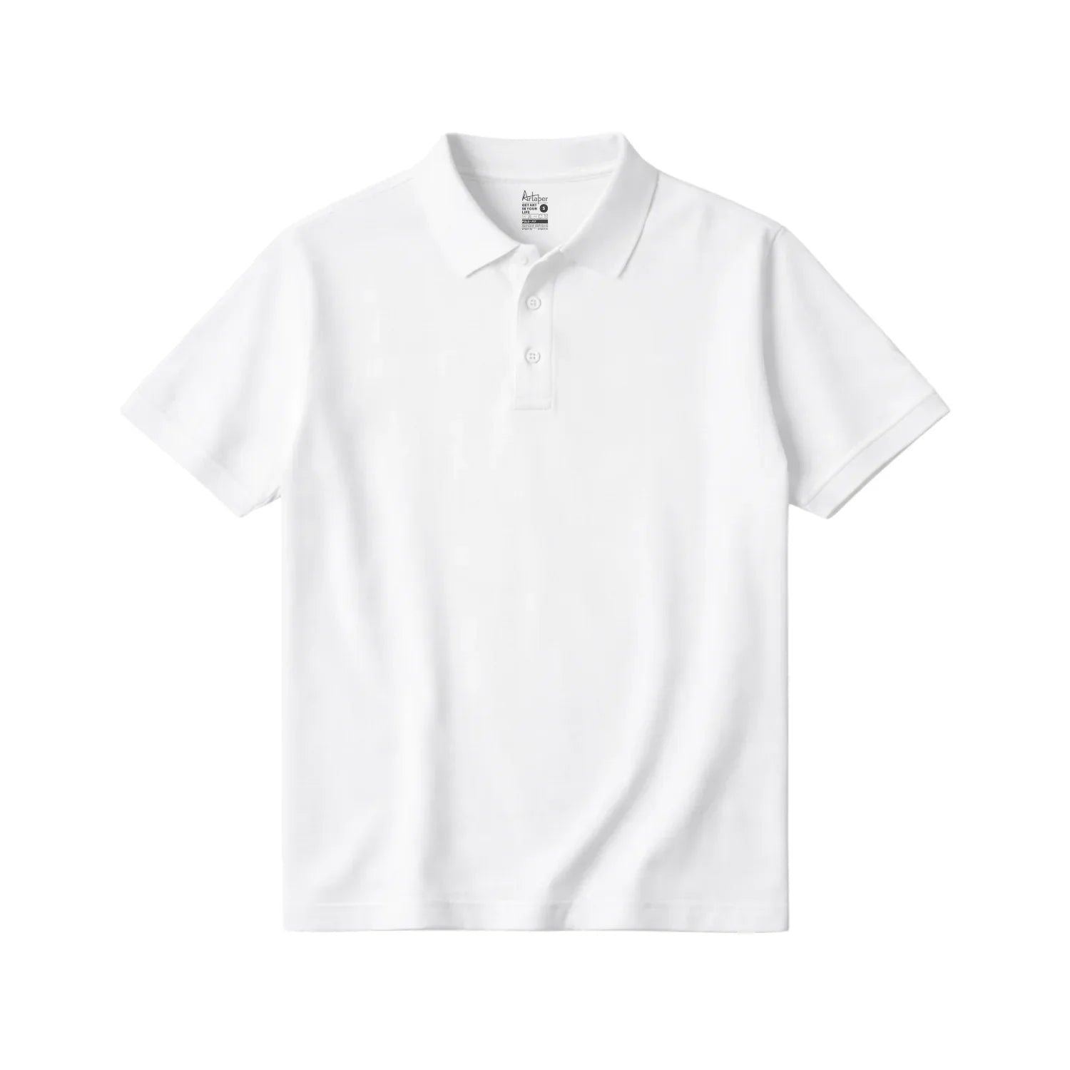 Plain Short Sleeve Polos - Artaper