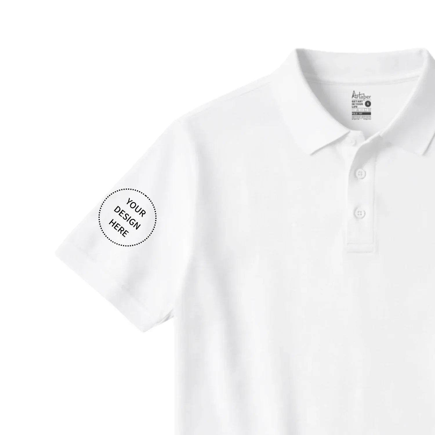 Custom Printed Short Sleeve Polos - Artaper