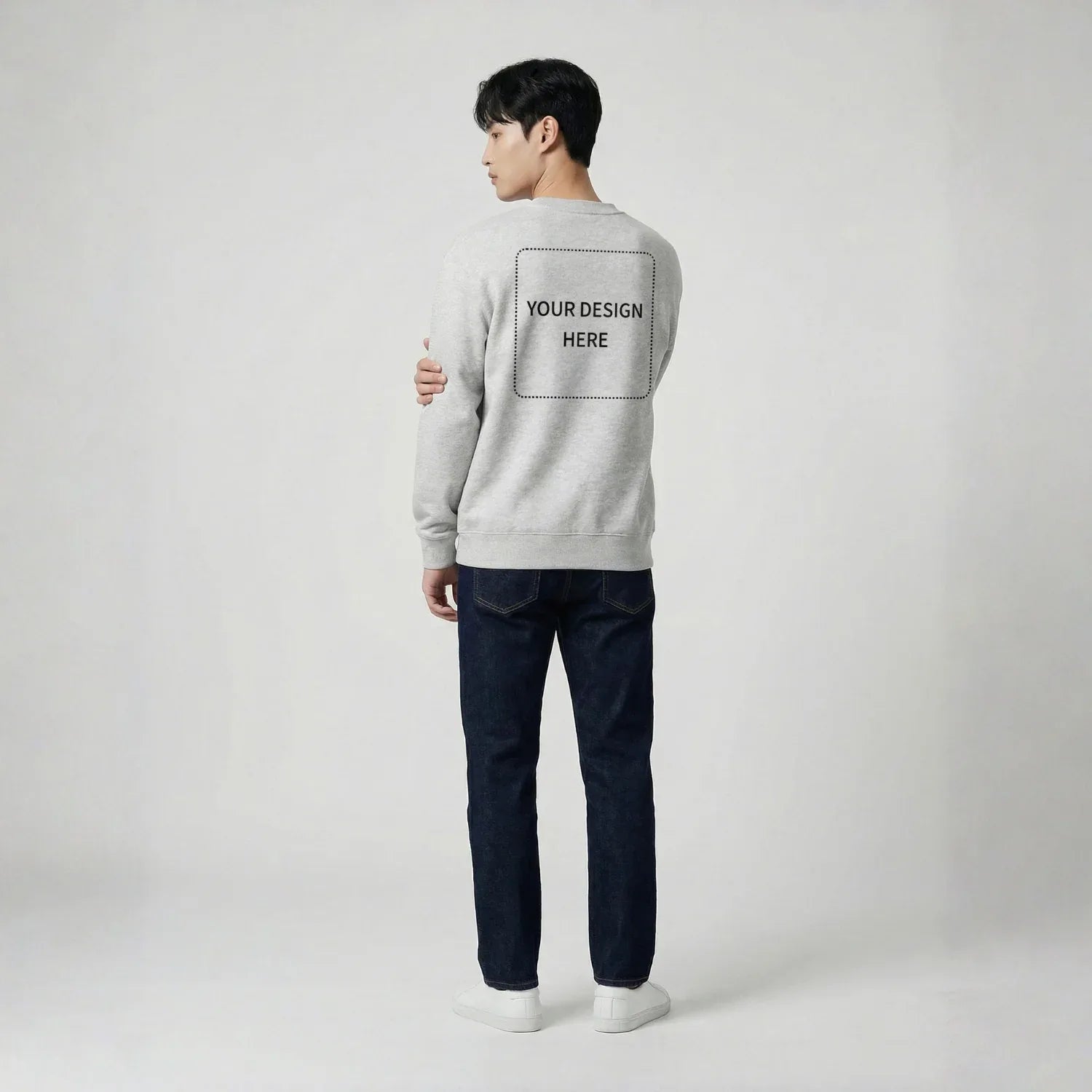 Custom Printed Round Neck Sweatshirts