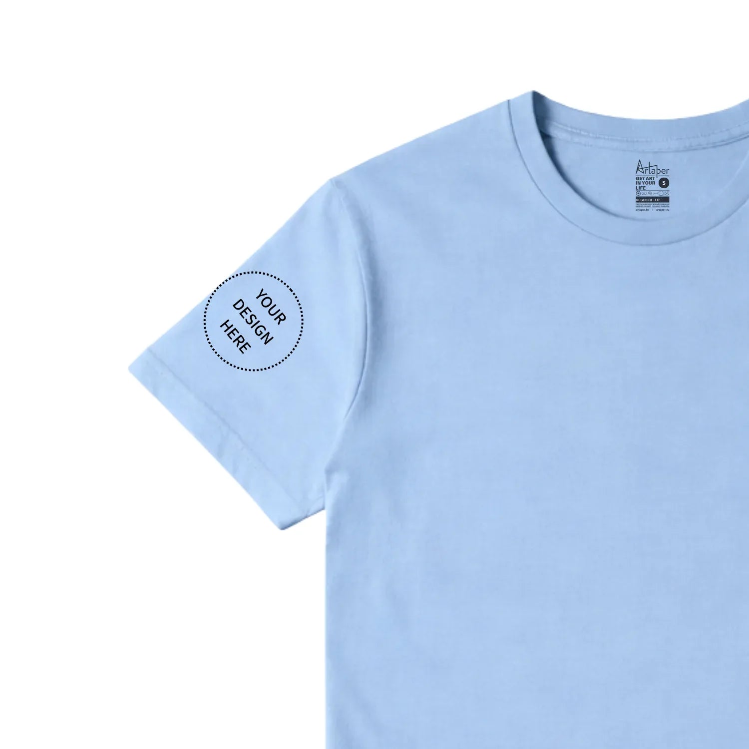 Custom Printed Regular Fit T-shirt - Artaper