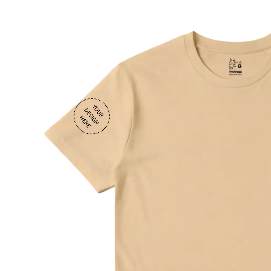 Custom Printed Regular Fit T-shirt - Artaper