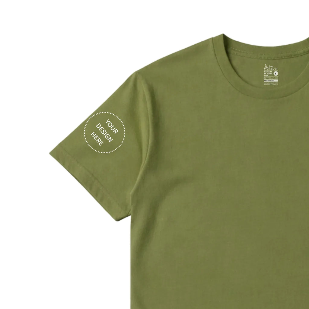 Custom Printed Regular Fit T-shirt - Artaper