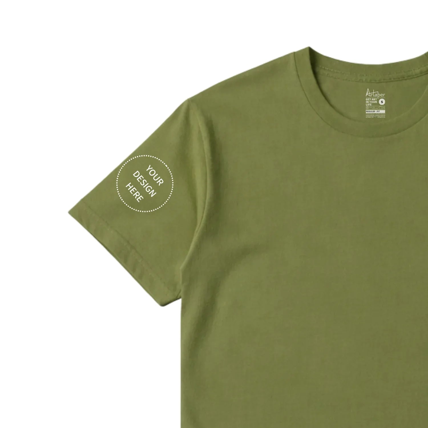 Custom Printed Regular Fit T-shirt - Artaper