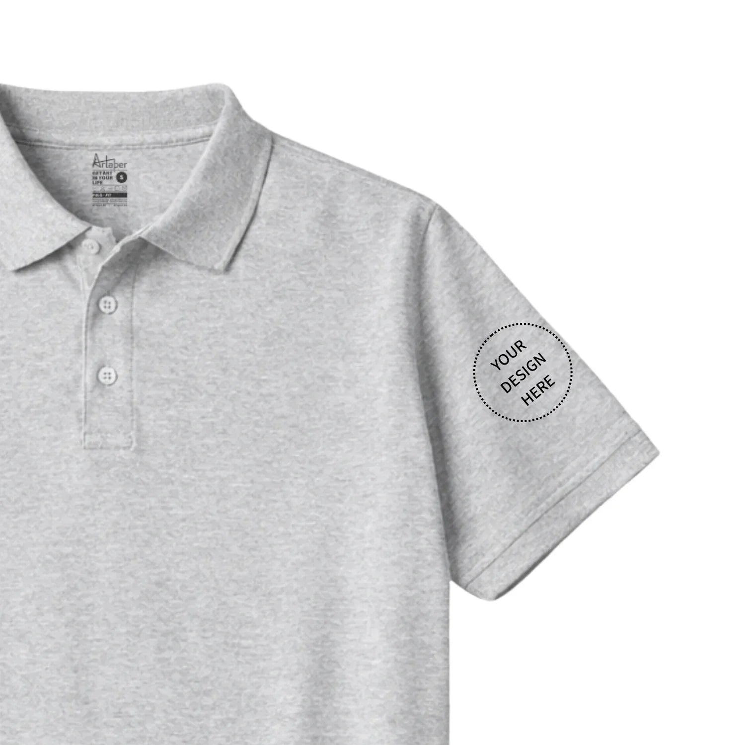 Custom Printed Short Sleeve Polos - Artaper