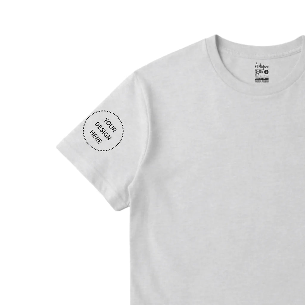 Custom Printed Regular Fit T-shirt - Artaper