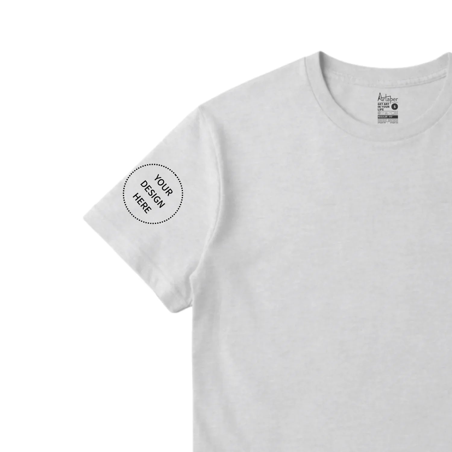 Custom Printed Regular Fit T-shirt - Artaper