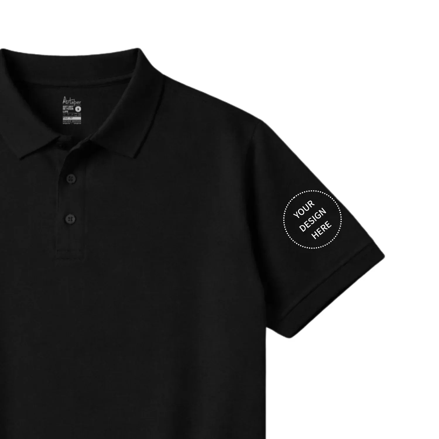 Custom Printed Short Sleeve Polos - Artaper
