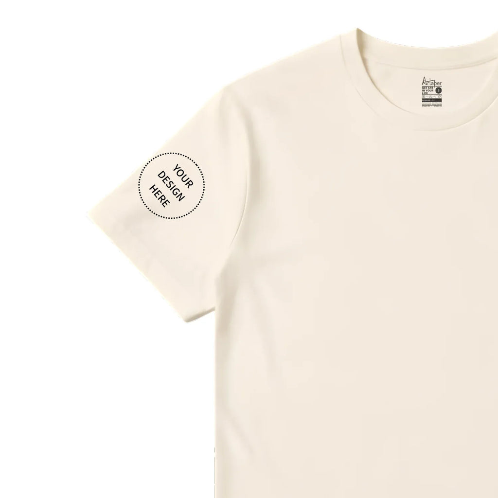 Custom Printed Regular Fit T-shirt - Artaper