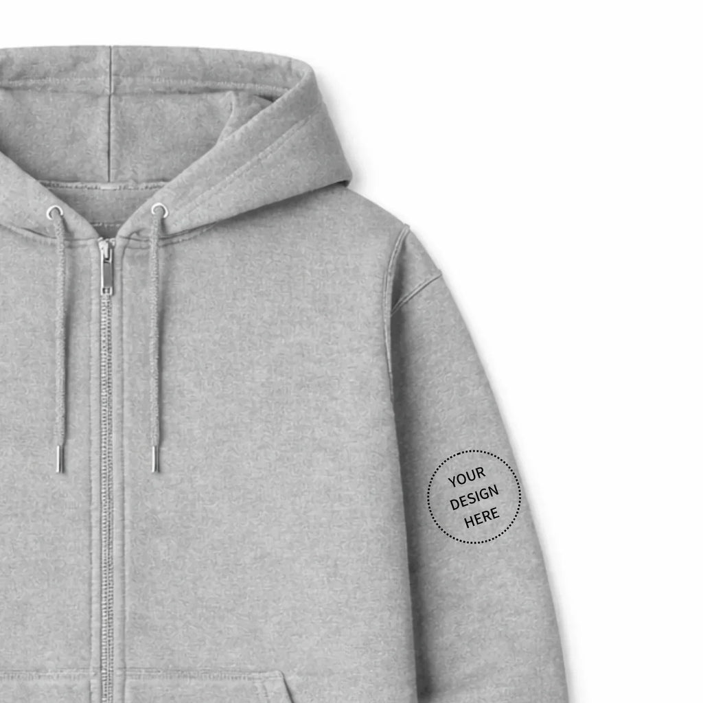 Custom Printed Regular Fit Hooded Jackets