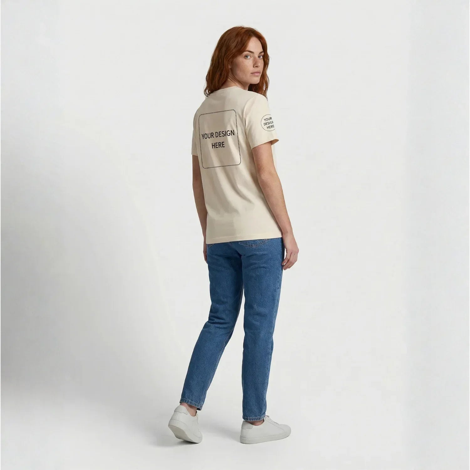 Custom Printed Regular Fit T-shirt (Light Tones) - Artaper