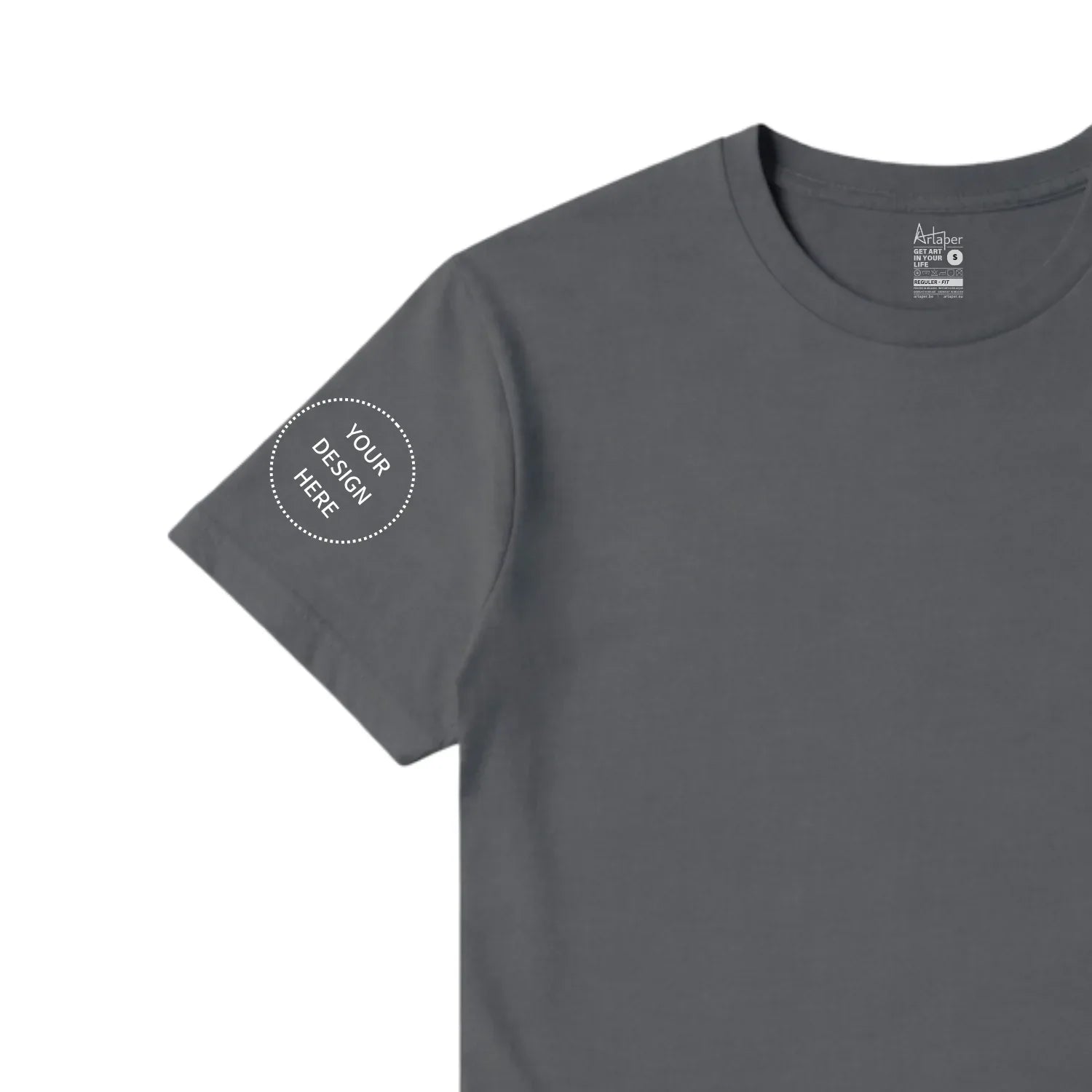 Custom Printed Regular Fit T-shirt - Artaper