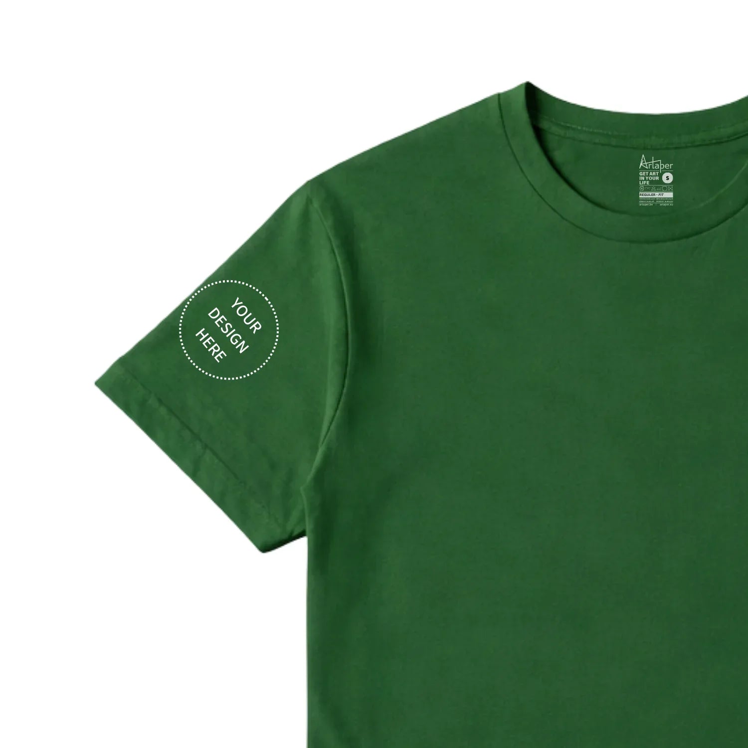 Custom Printed Regular Fit T-shirt - Artaper