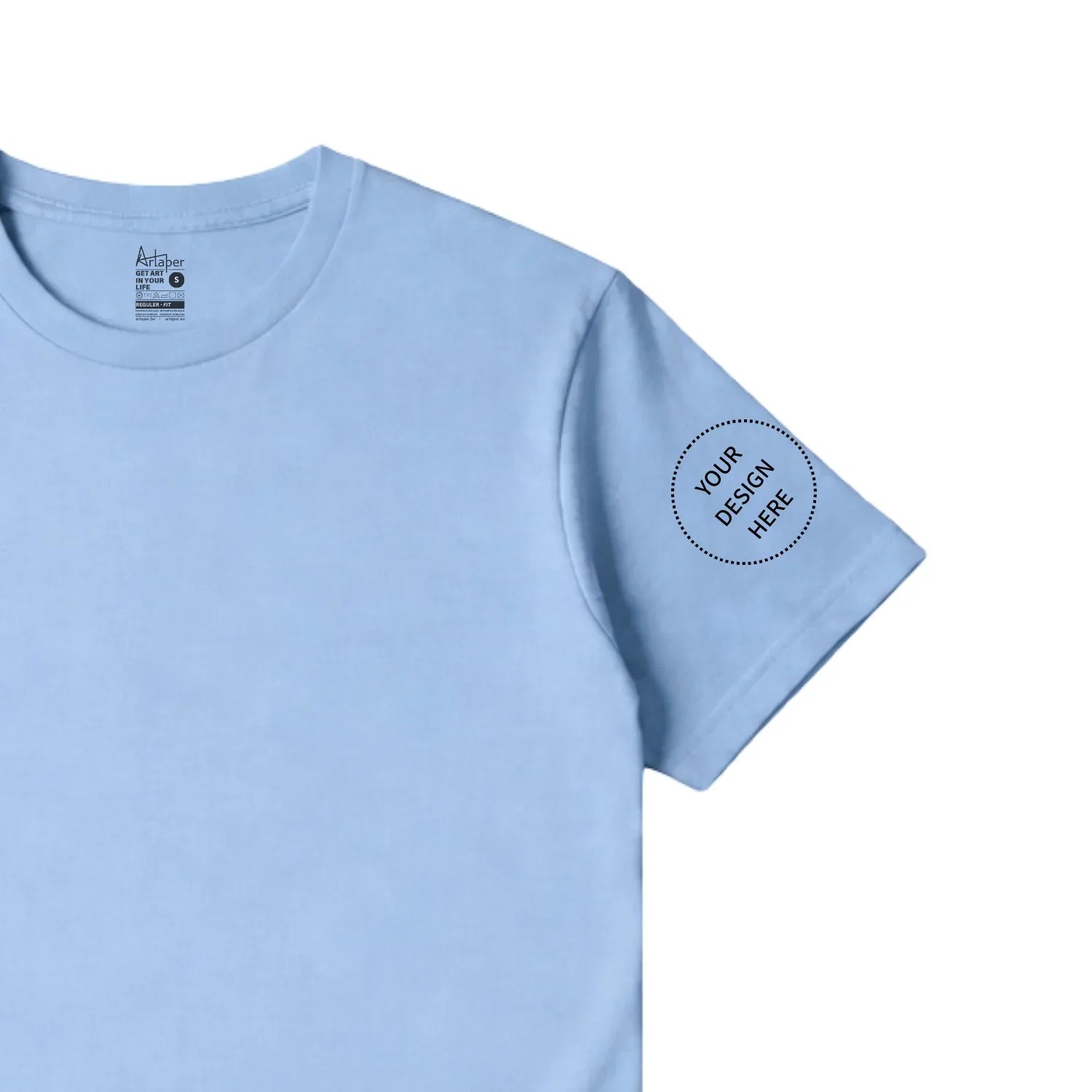 Custom Printed Regular Fit T-shirt - Artaper