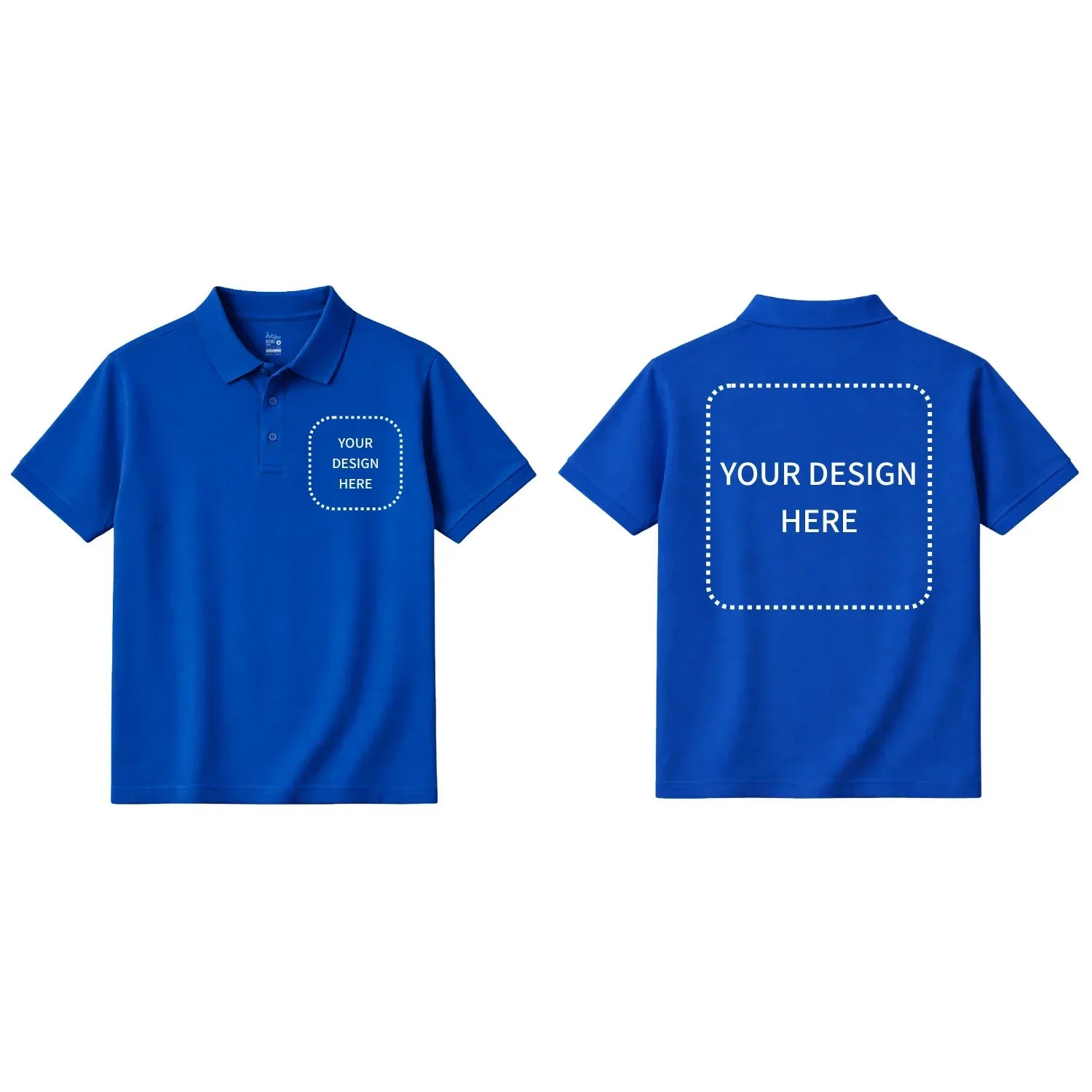 Custom Printed Short Sleeve Polos - Artaper