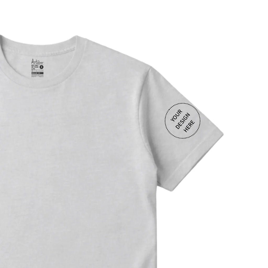 Custom Printed Regular Fit T-shirt - Artaper