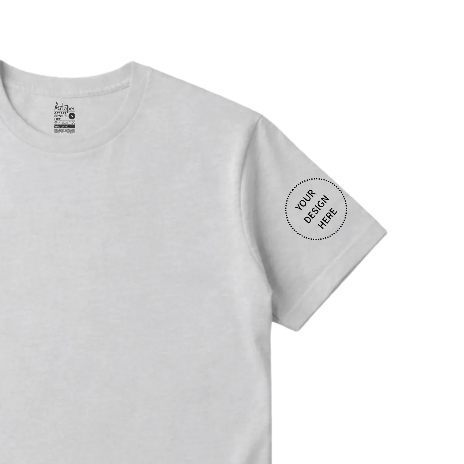 Custom Printed Regular Fit T-shirt - Artaper