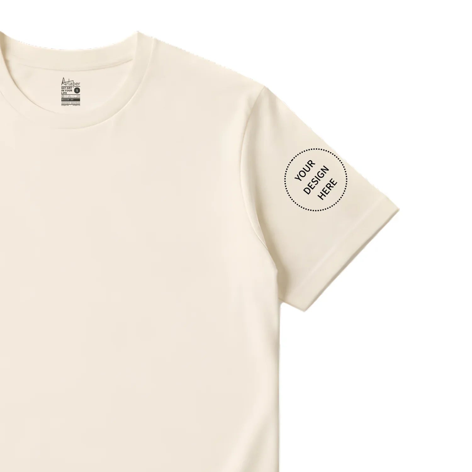 Custom Printed Regular Fit T-shirt - Artaper